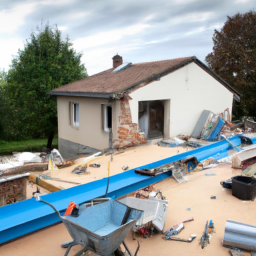 Extension de maison avec véranda-salle à manger Saint-Maurice